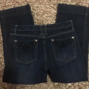 White House Black Market crop jeans